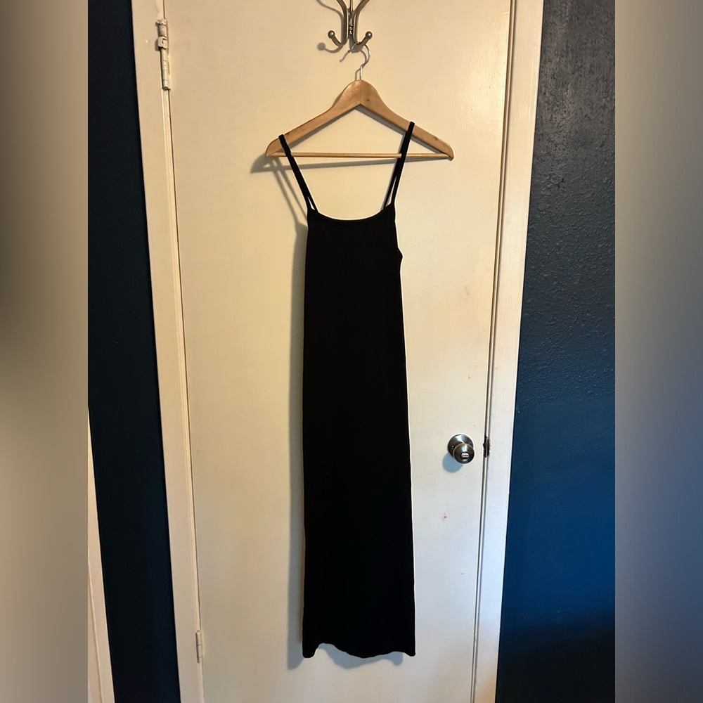 Gap black stretch dress